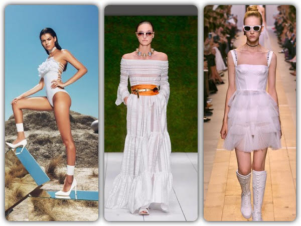 Tendenza estate 2017, bianco assoluto, total white total white 2017