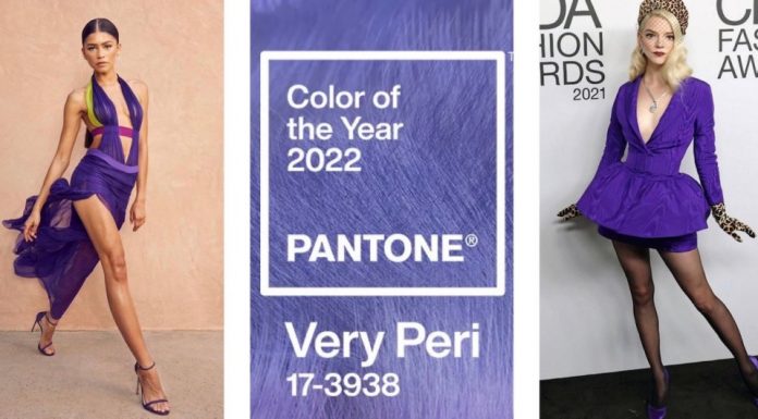 Pantone propone un colore nuovo di zecca per il 2022: Very Peri Pantone 2022 Very Peri